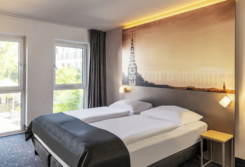 Doppelzimmer im B&B Hotel Eschweiler