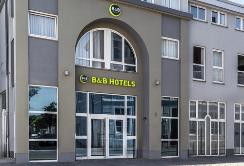 Außenansicht des B&B Hotel Eschweiler