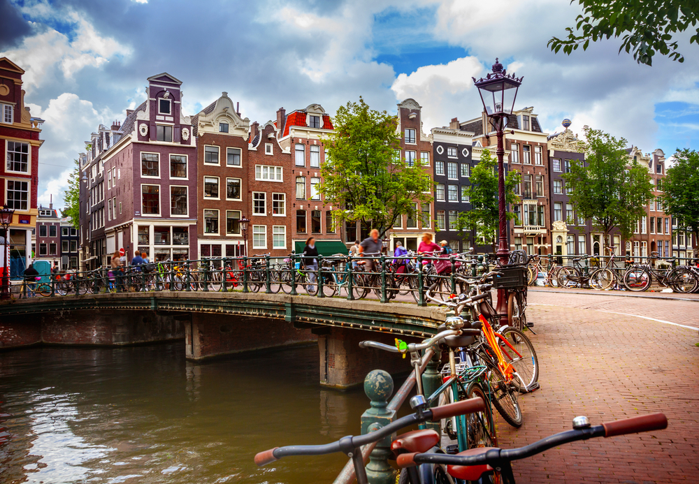 Kanal in Amsterdam