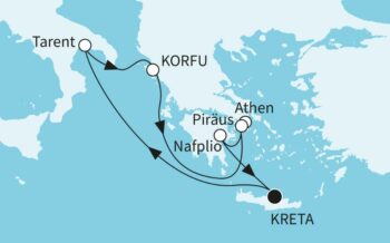 Kreuzfahrt Östliches Mittelmeer © TUI Cruises (1)