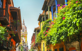 Altstadt von Cartagena in Kolumbien