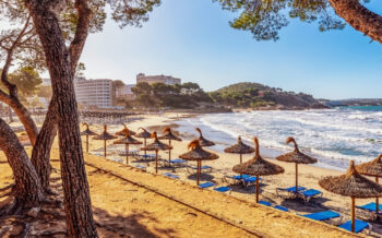 Stand von Peguera auf Mallorca