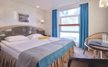 Kabine auf der MS Hamburg